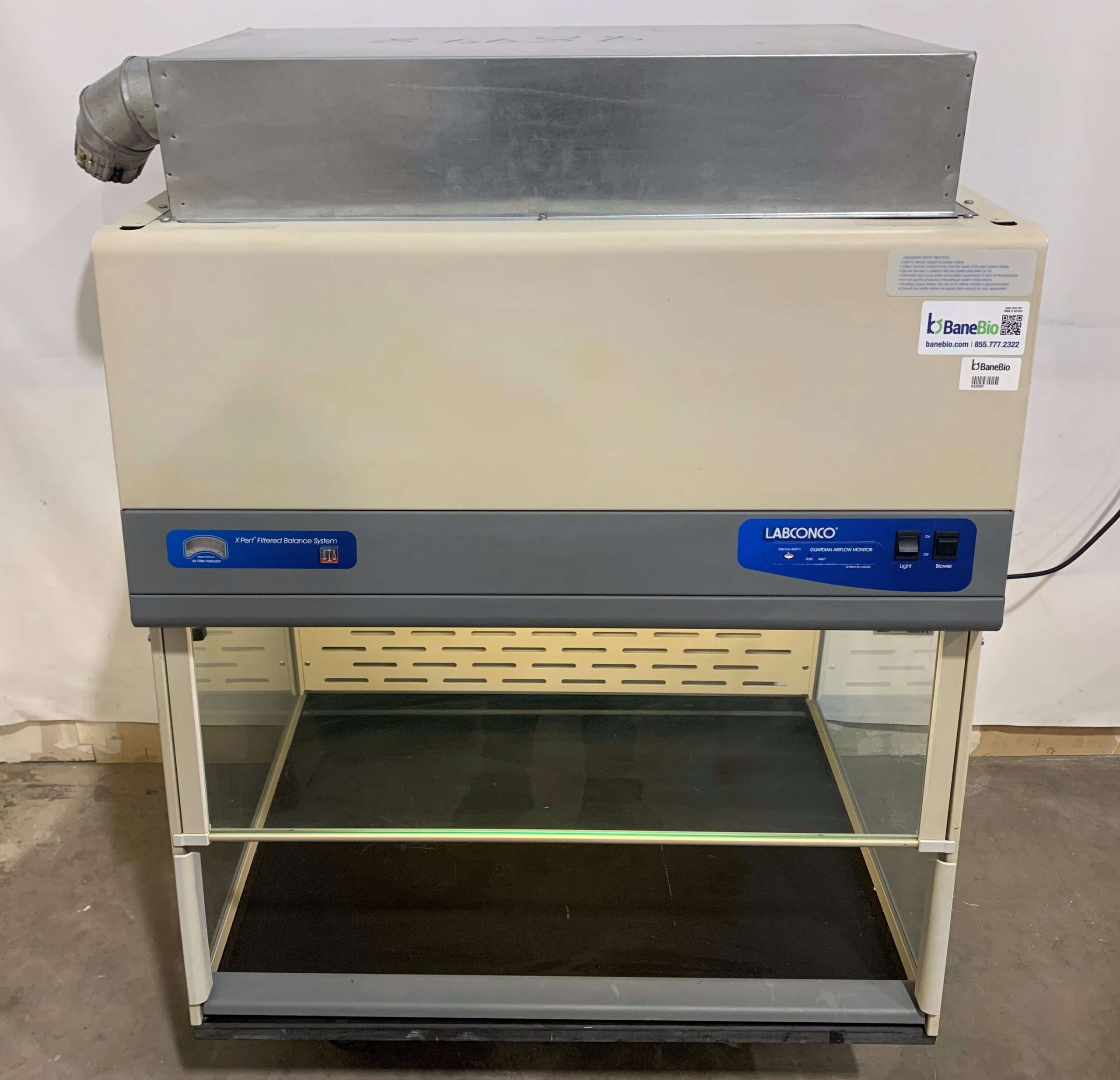 Labconco 3′ Xpert Filtered Balance System 3950301 BaneBio