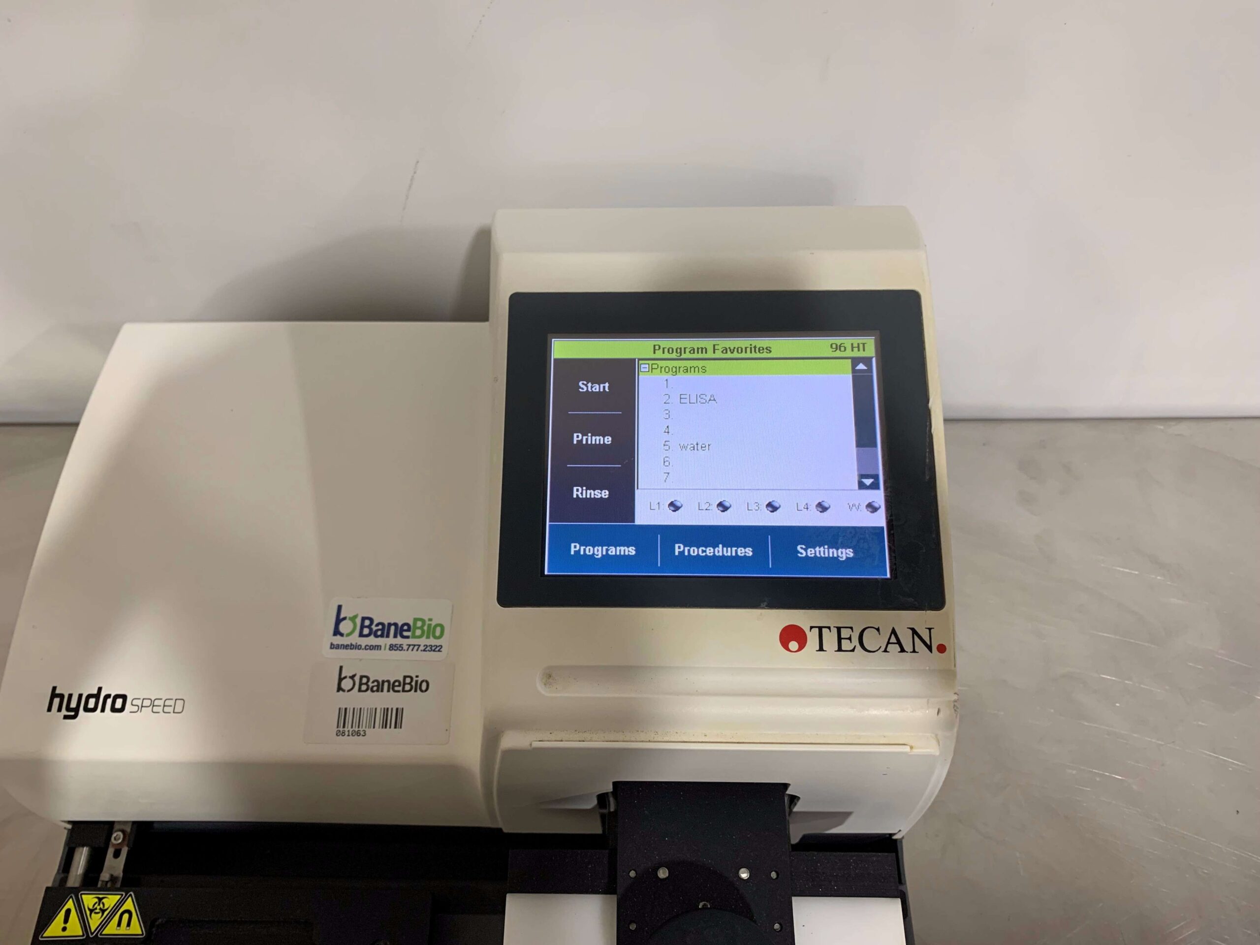 Tecan Microplate Washer Hydrospeed BaneBio