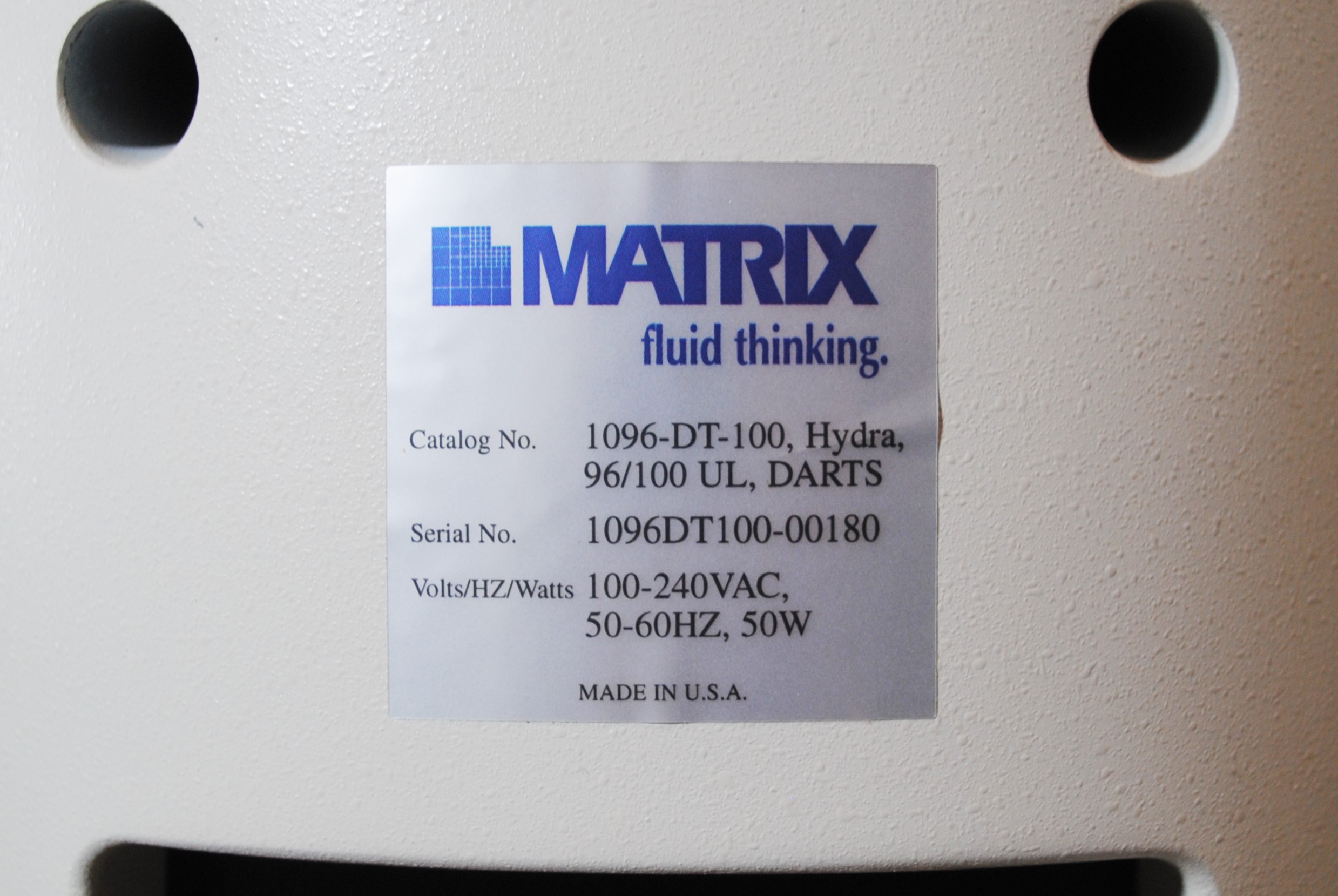 Thermo Fisher Scientific Matrix Hydra DT Liquid Handler 1096DT100
