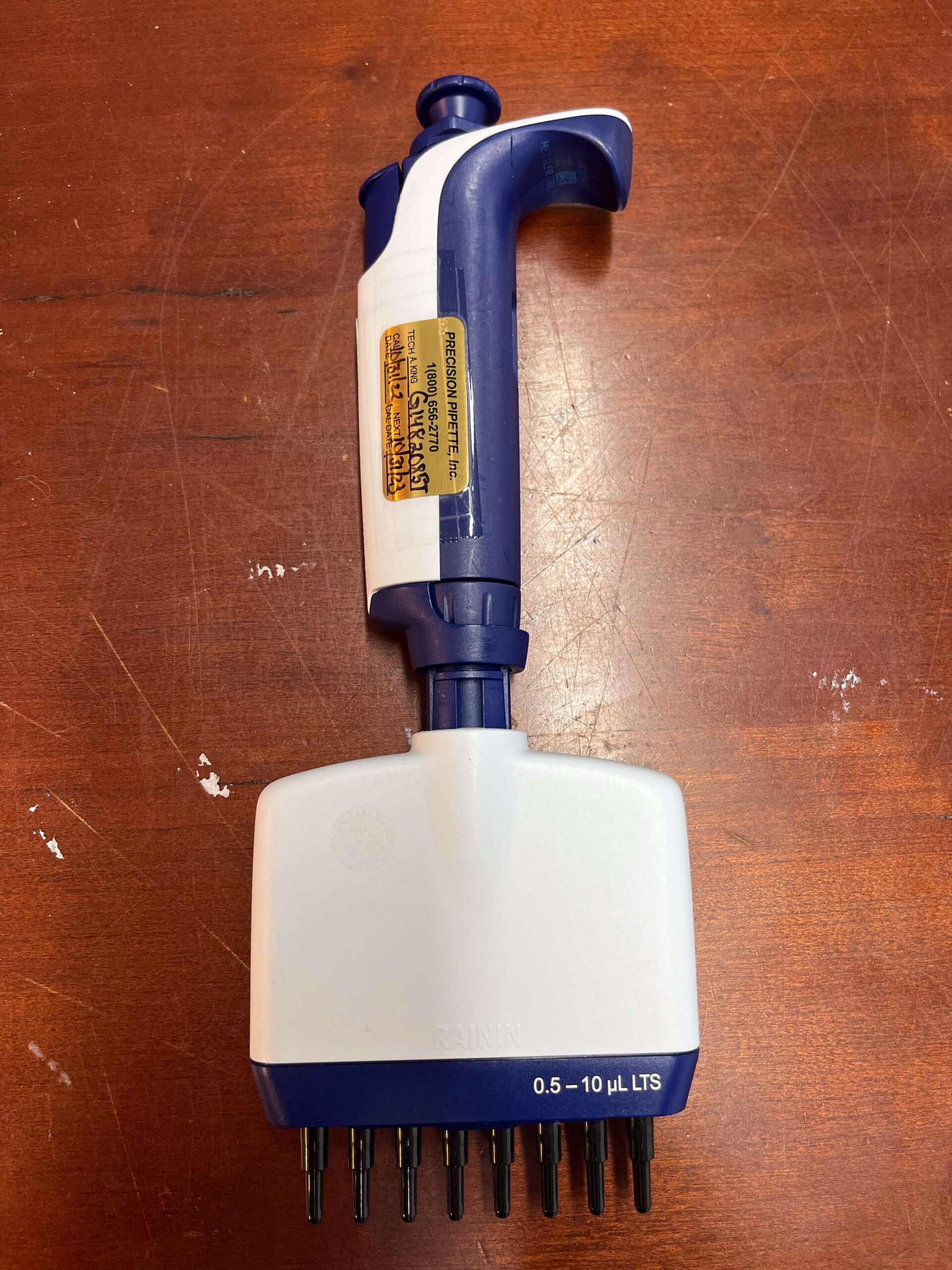 Rainin XLS Pipet Lite LTS L10 0.510uL BaneBio