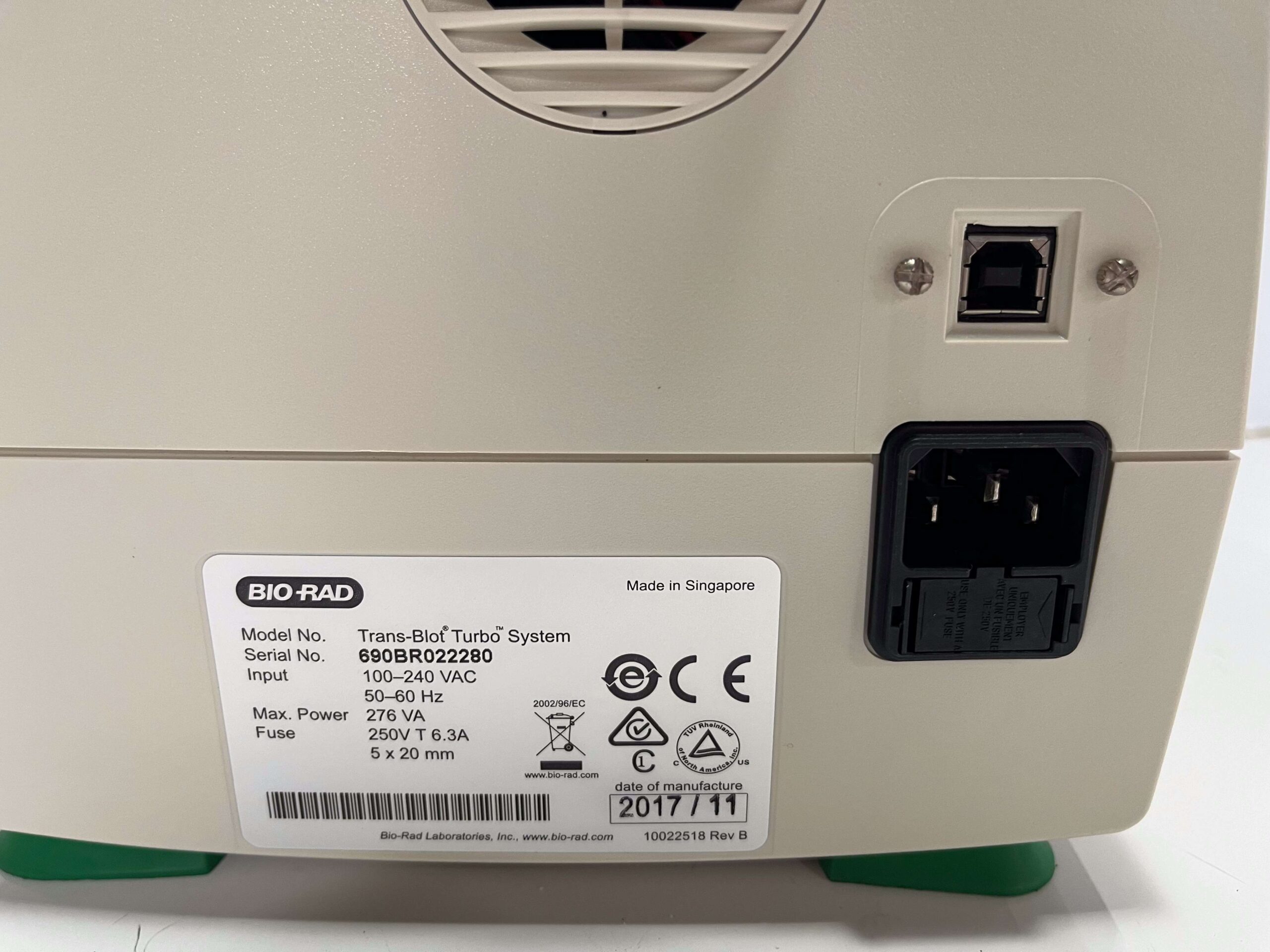 BIORAD Trans Blot Turbo Transfer System BaneBio