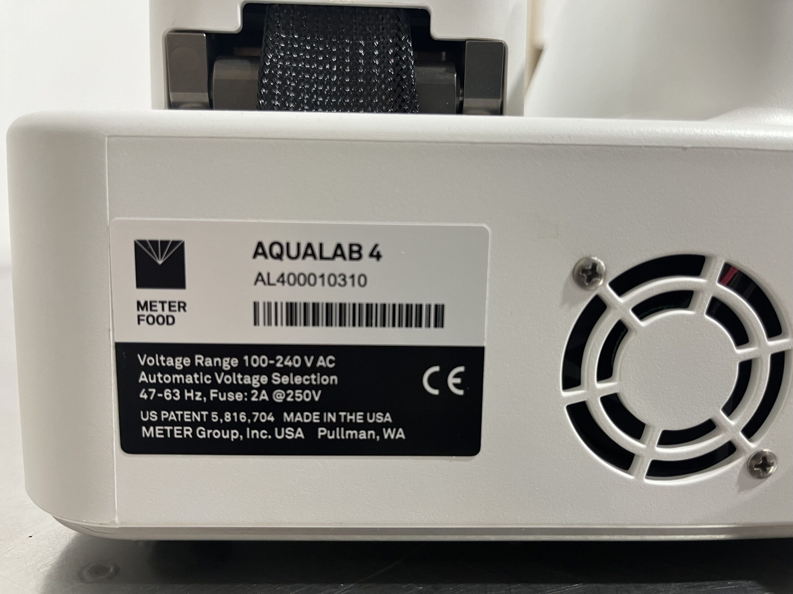 Aqualab Water Activity Meter 4TE BaneBio